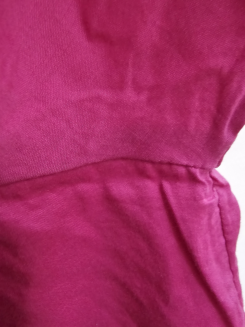 Soft Surroundings Fuchsia Embroidered V-Neck Tunic - Picture 11 of 12